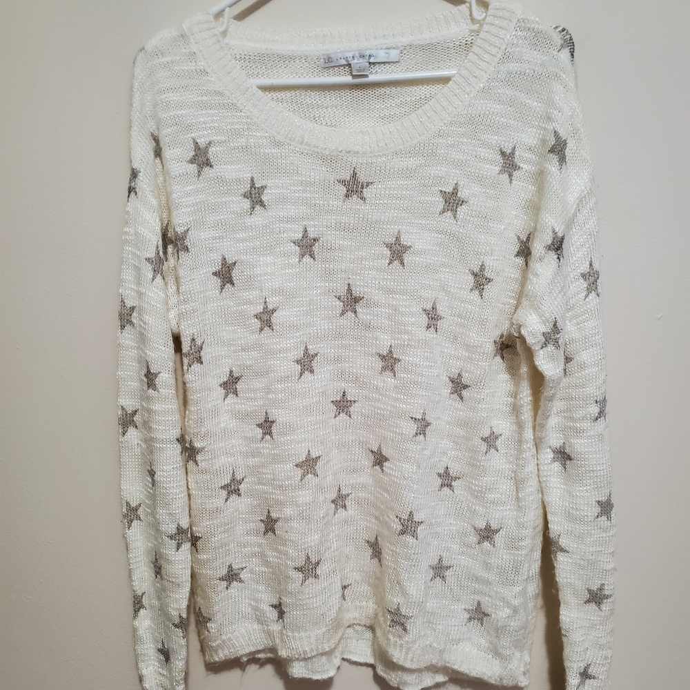 LC Lauren Conrad star sweater